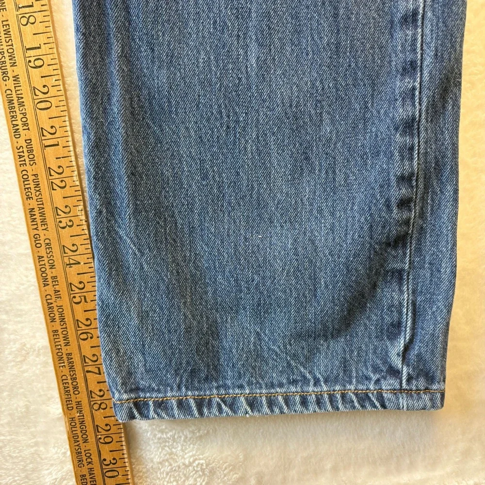 Vtg Levis 501 Jeans Mens W40 L29 Straight‎ Leg Button Fly 100% Cotton Denim Blue
